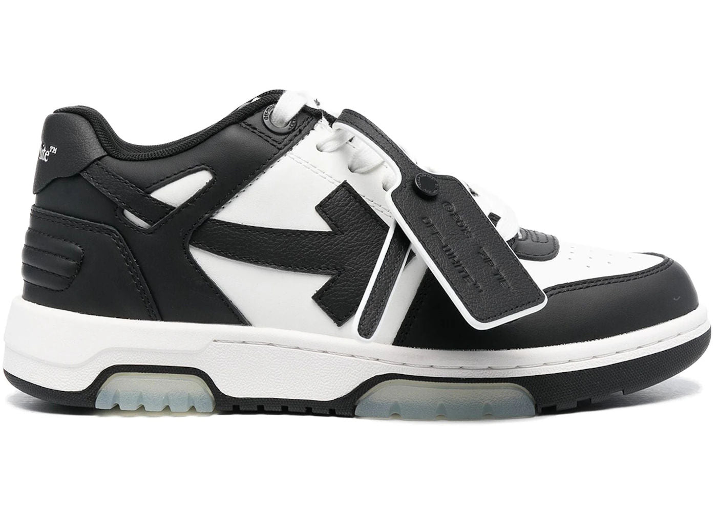OFF-WHITE Out Of Office Low White Black size 11 - Used / rep box