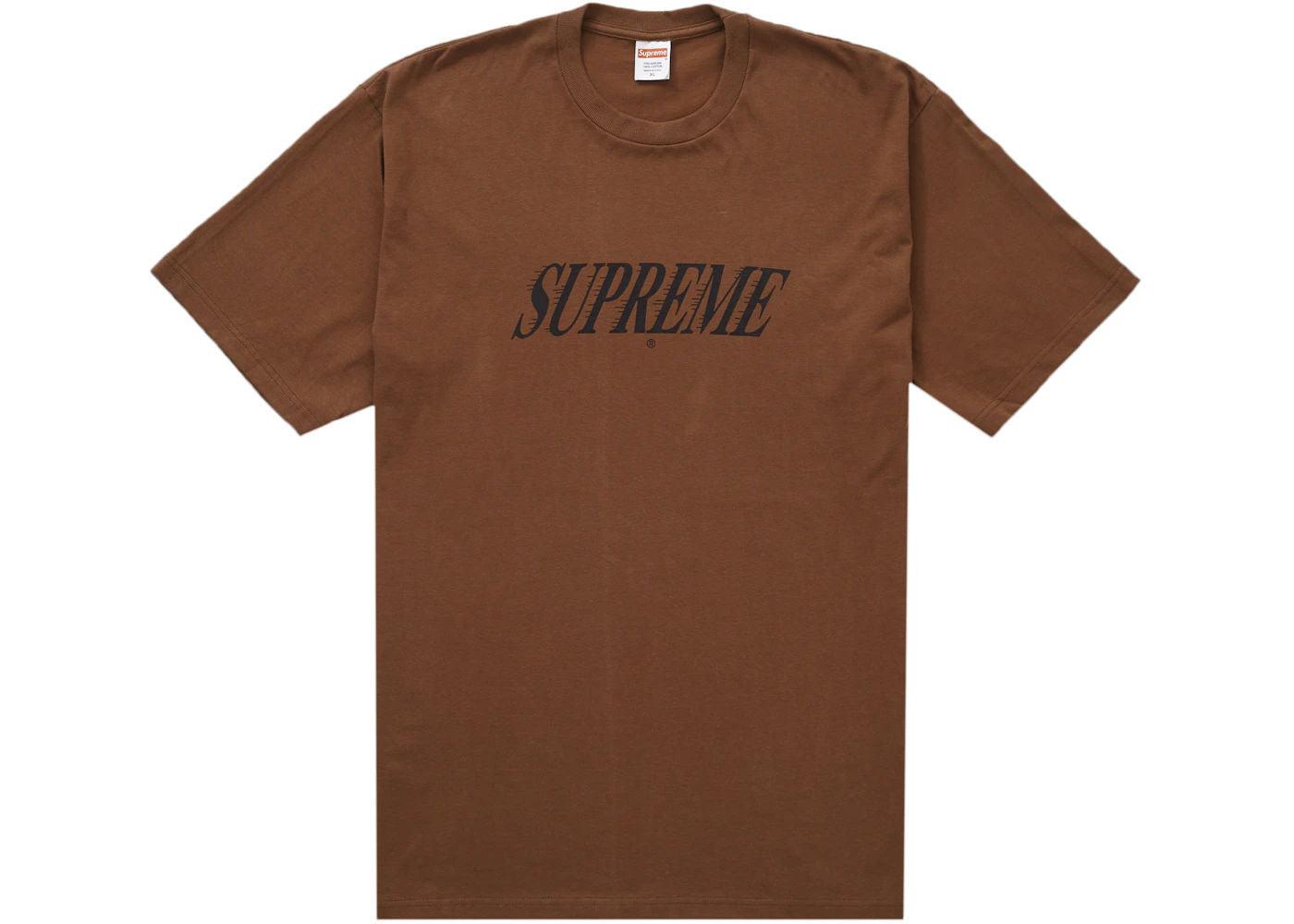 Supreme Slap Shot Tee Brown - Used/Worn