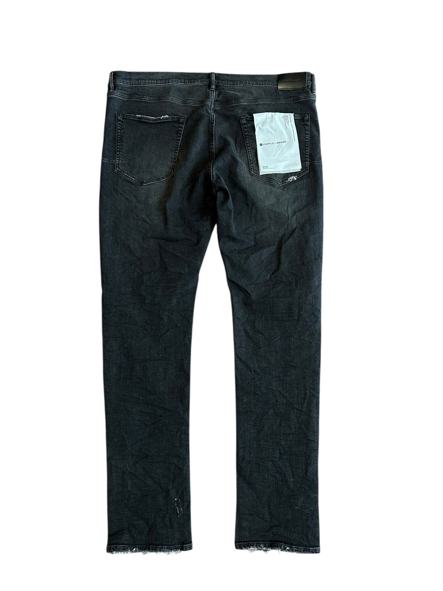 purple brand black overspray jeans - Like New