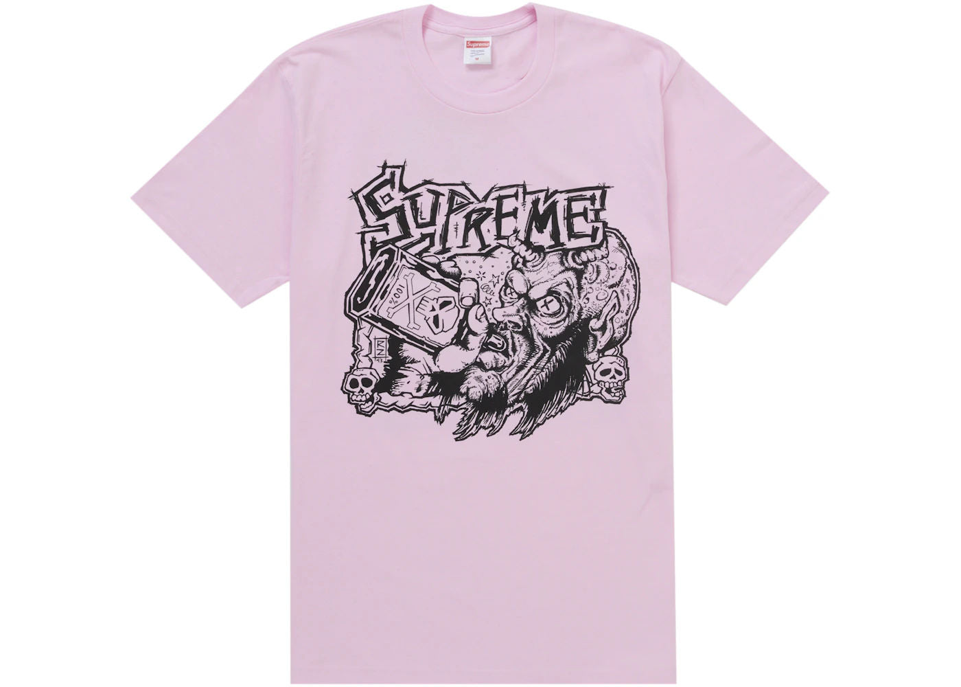 Supreme Fuckin Blowout Tee Light Pink