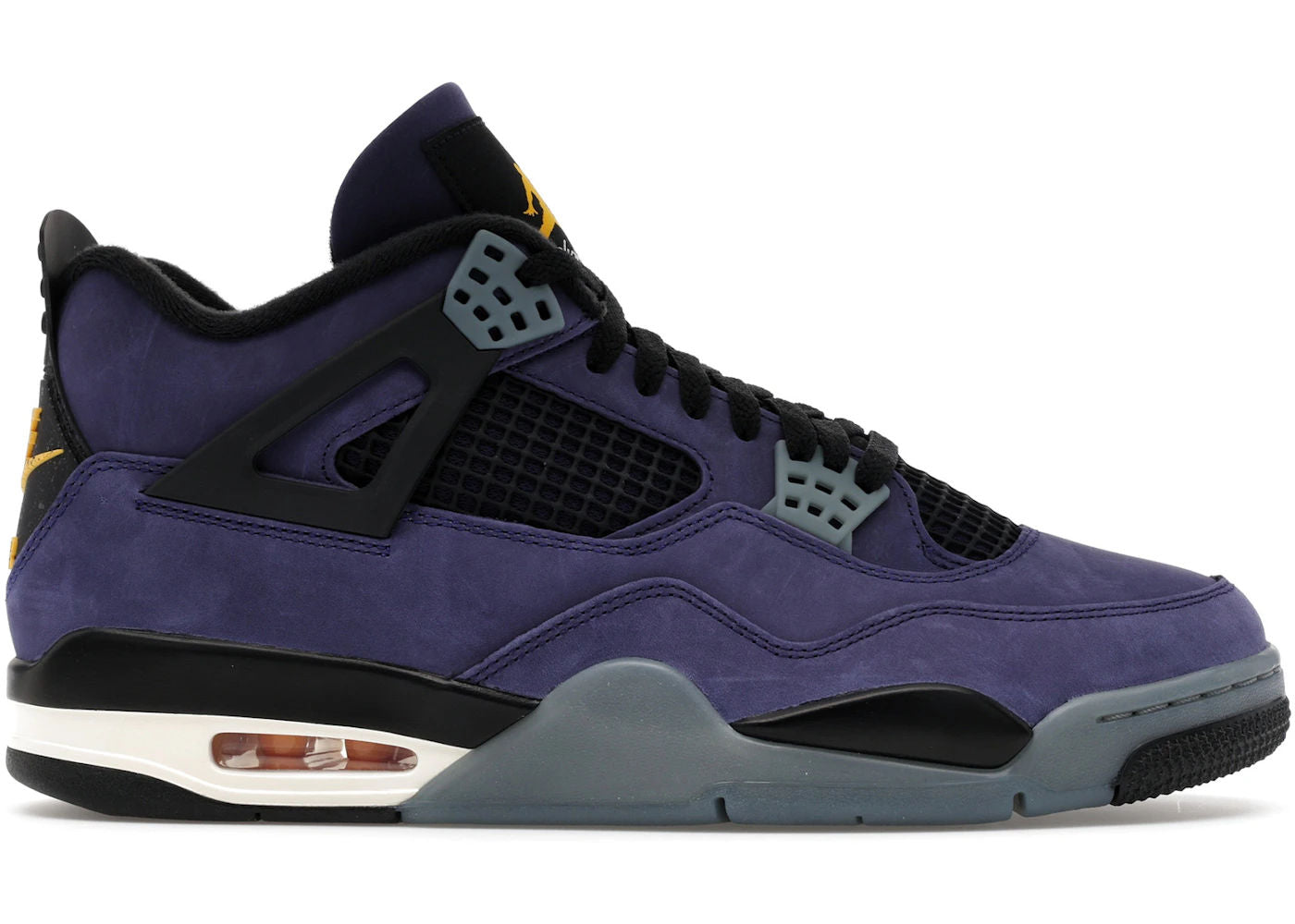 Jordan 4 Retro Lakers Size 10.5 - Used/Worn