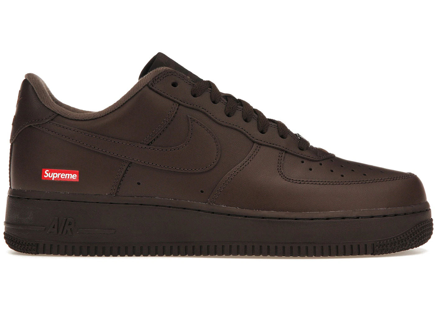 Nike Air Force 1 Low Supreme Baroque Brown size 13 - Used / rep box