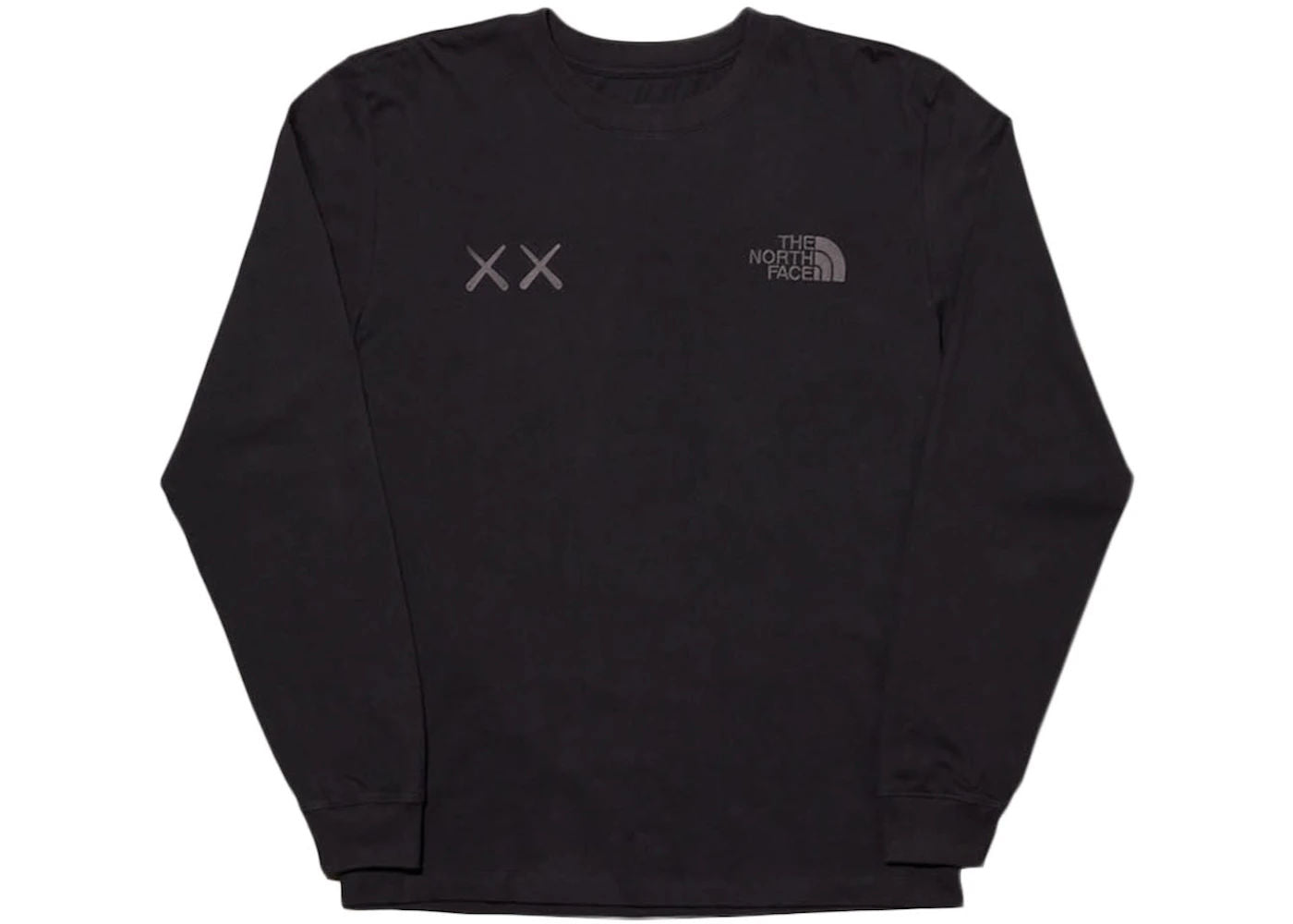 KAWS x The North Face L/S T-shirt Black