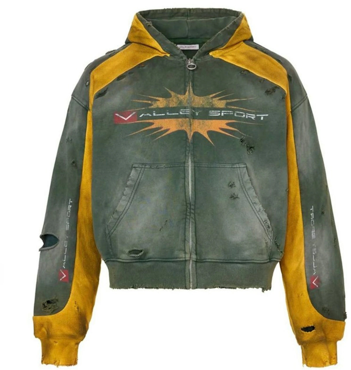 Vale Forever Khalifa Zip Up Green