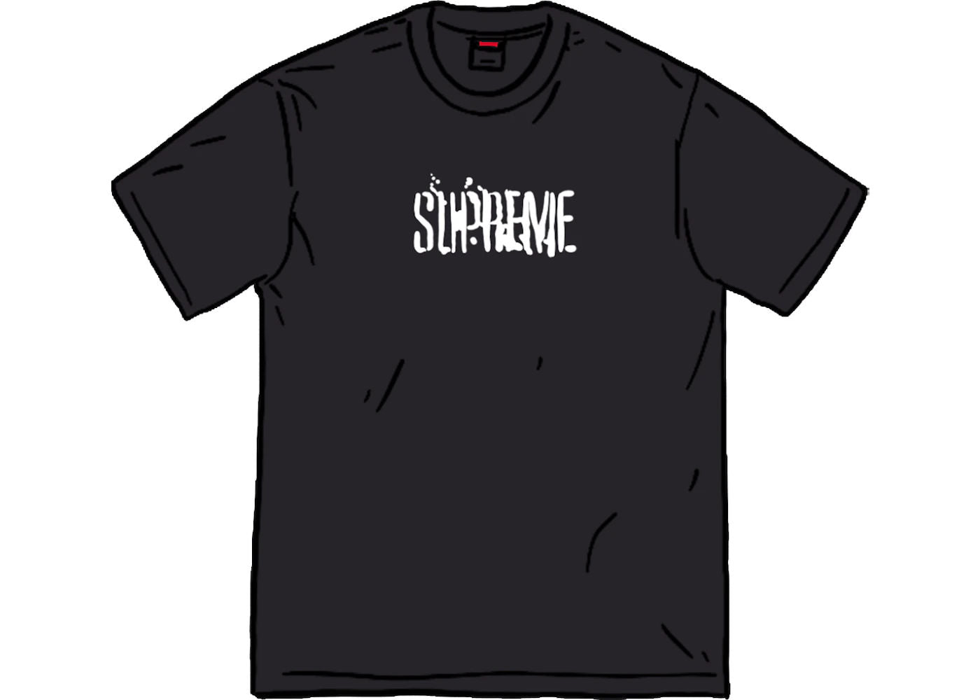 Supreme Splatter S/S Top Black