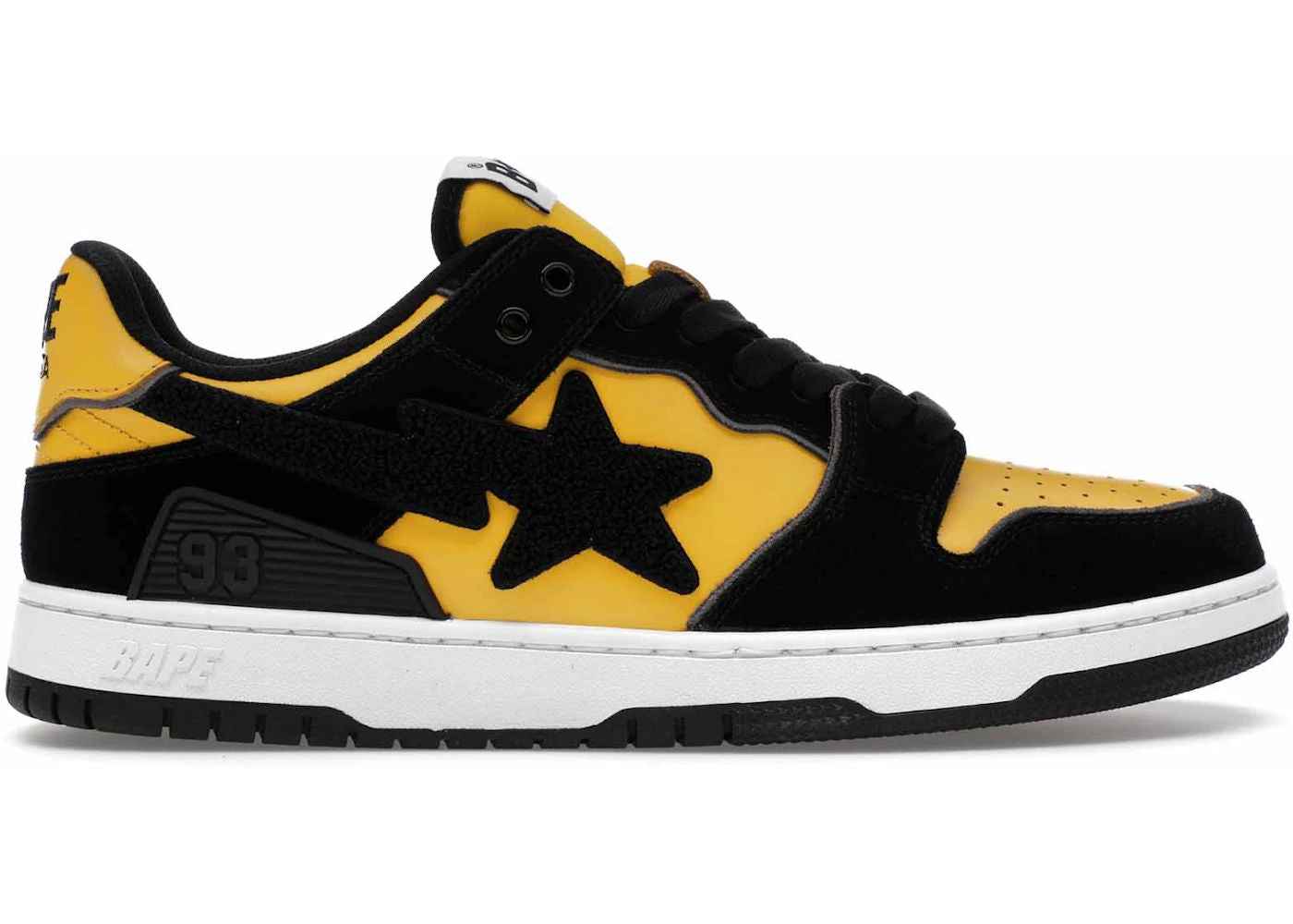 A Bathing Ape Sk8 Sta #2 M2 Yellow