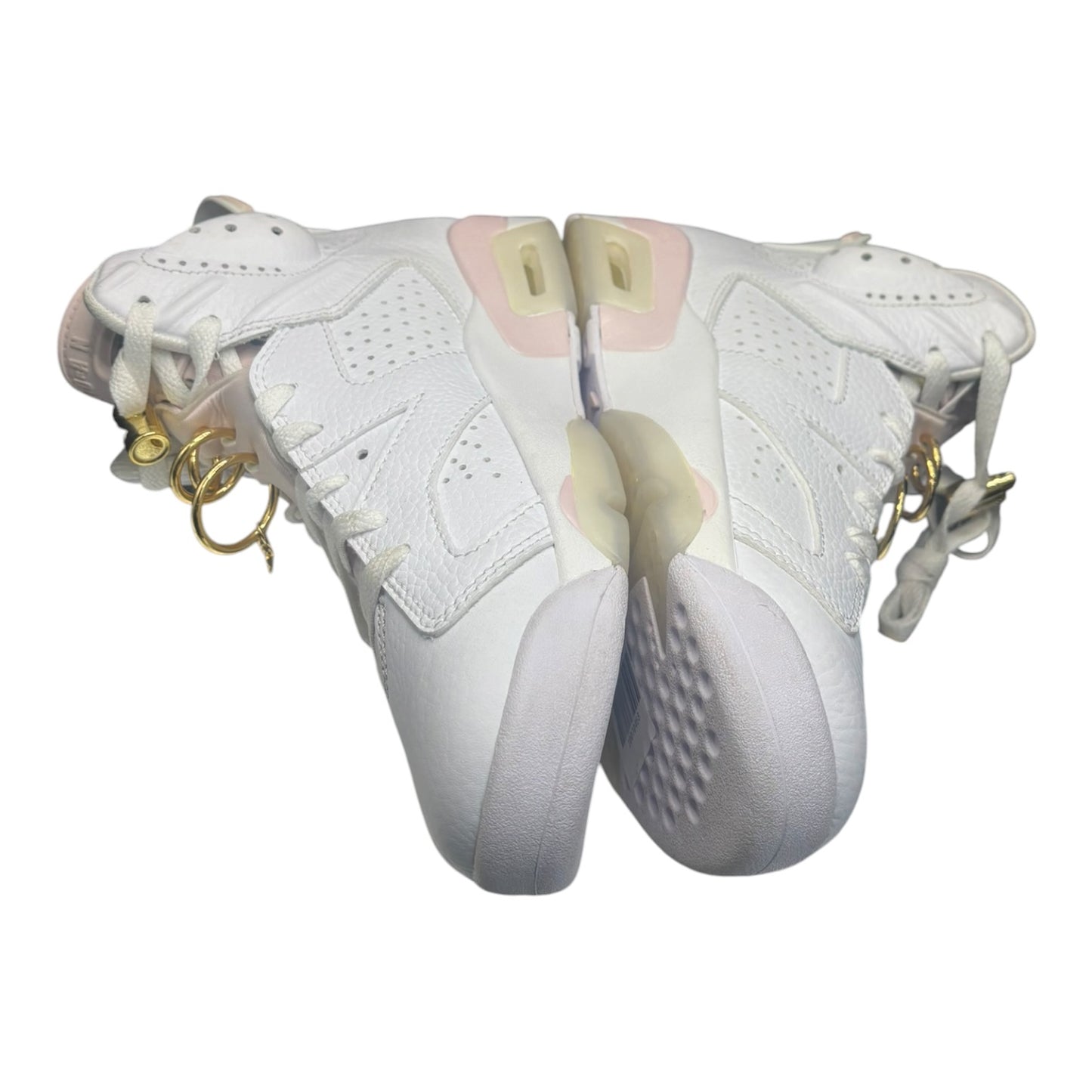 Jordan 6 Retro Gold Hoops (Women's) szie 6.5M - Used/Worn