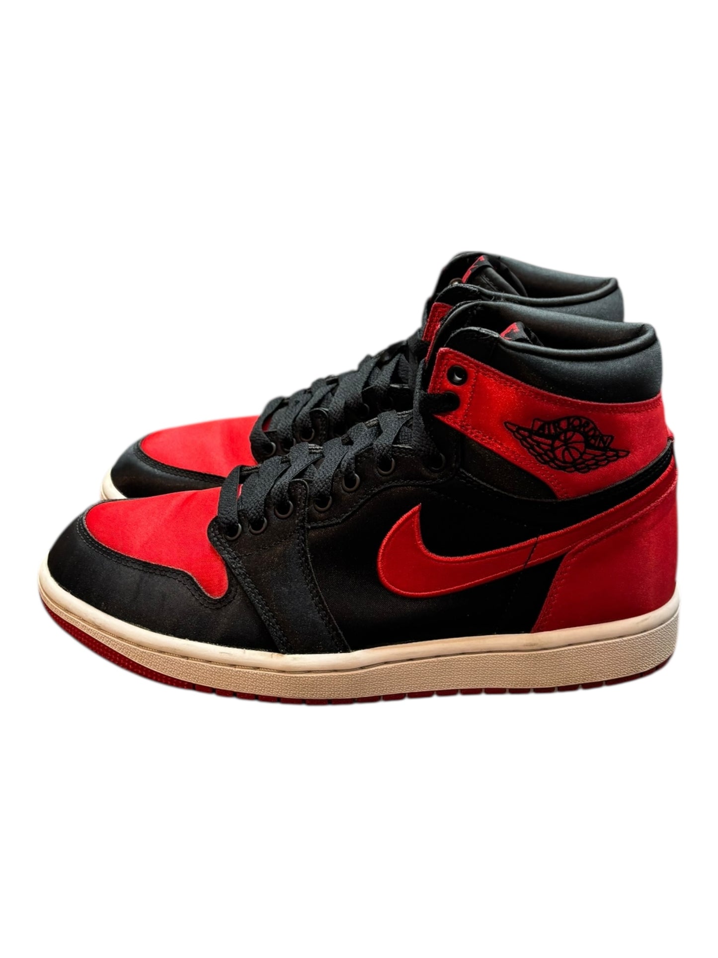 Jordan 1 Retro High OG Satin Bred (Women's) - Used/Worn