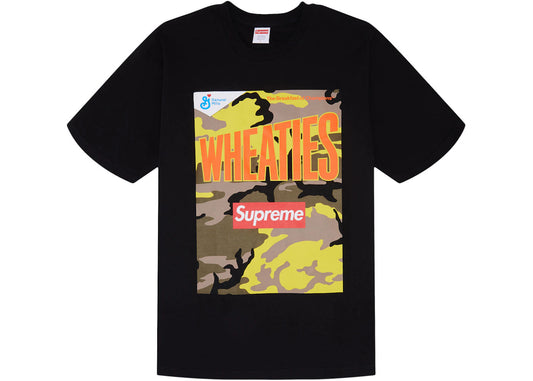 Supreme Wheaties Tee Black - new with tags