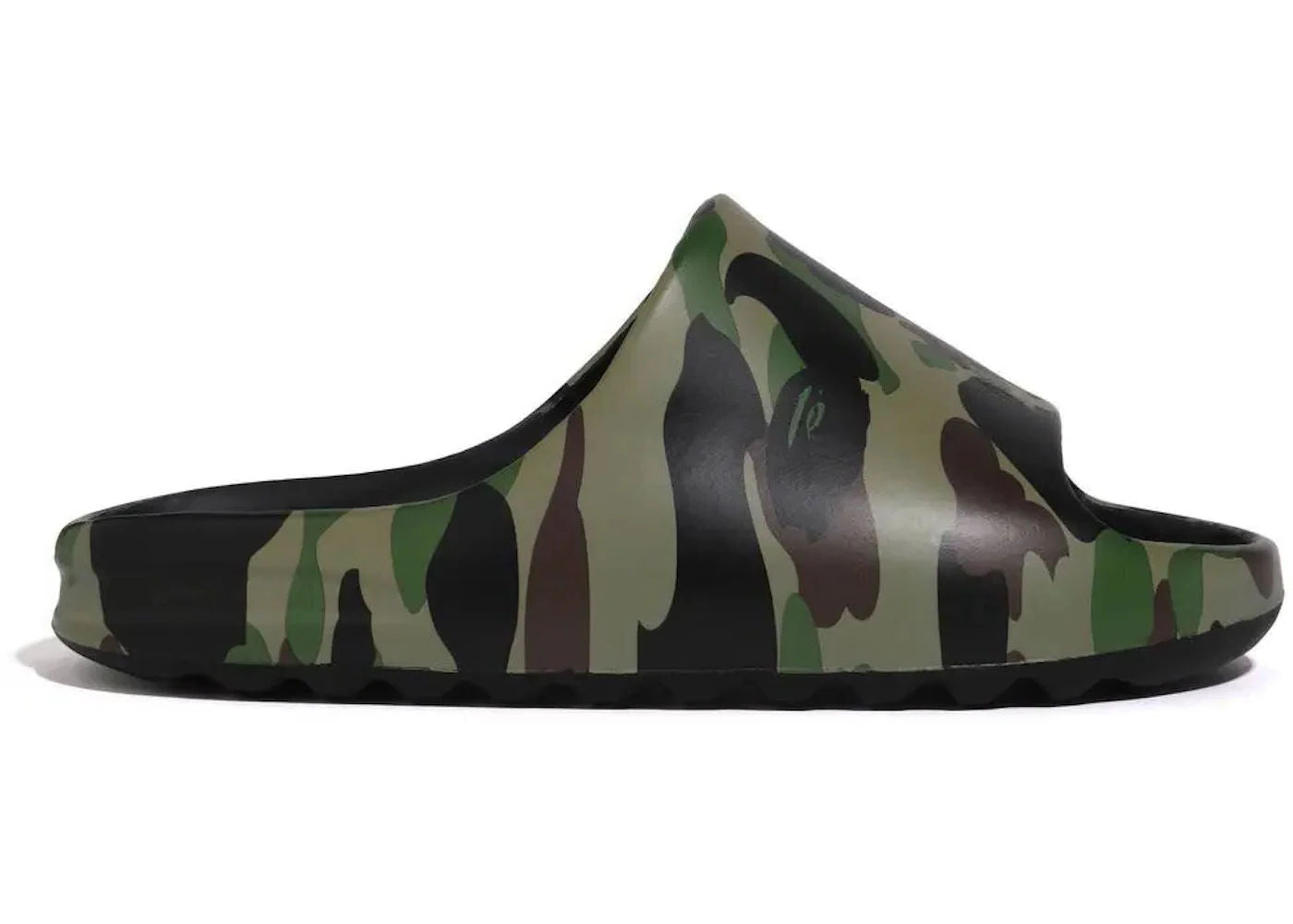 A Bathing Ape 1st Camo Slide Green