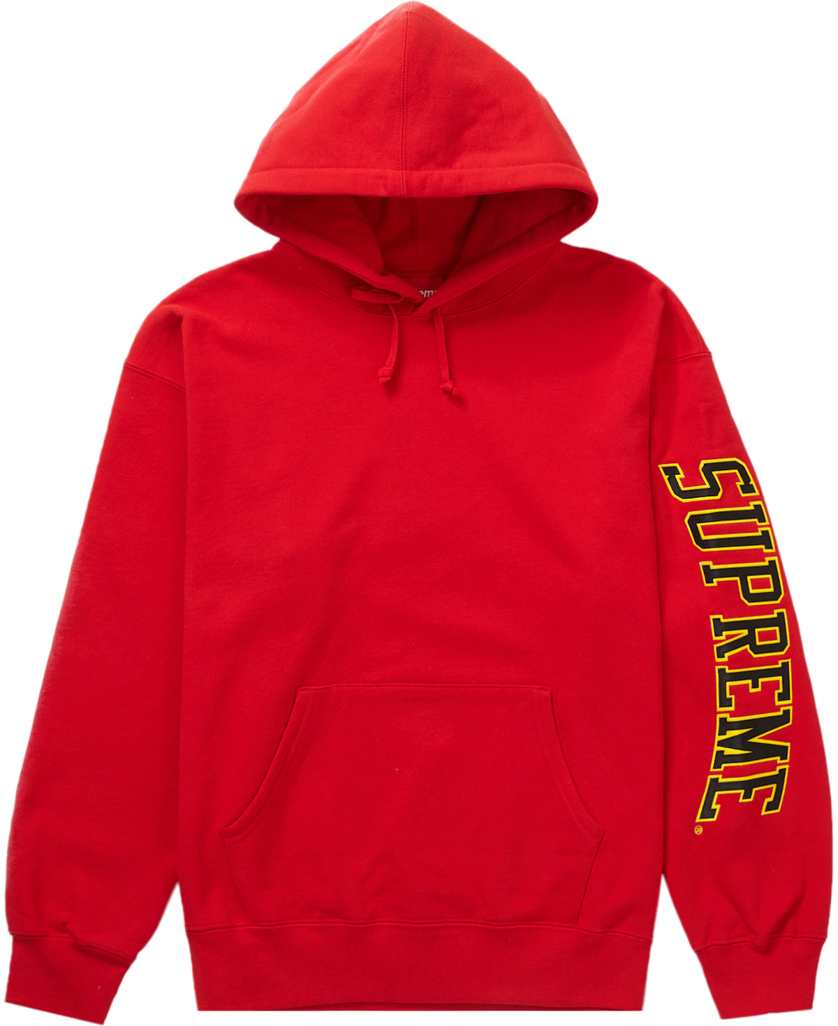 Supreme Sleeve Arc Hooded Sweatshirt (FW23) Red