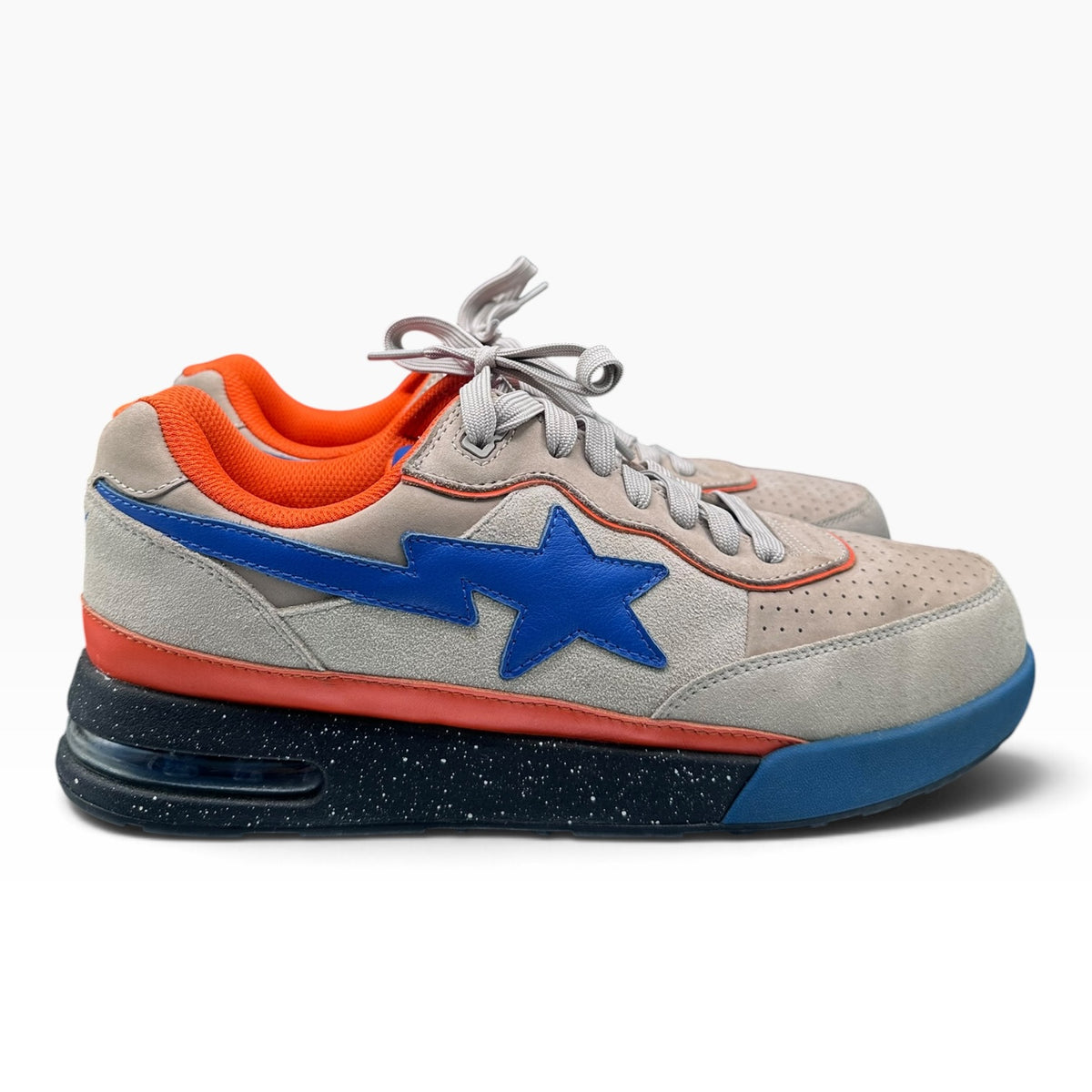 A Bathing Ape Bape Road Sta Beige Suede