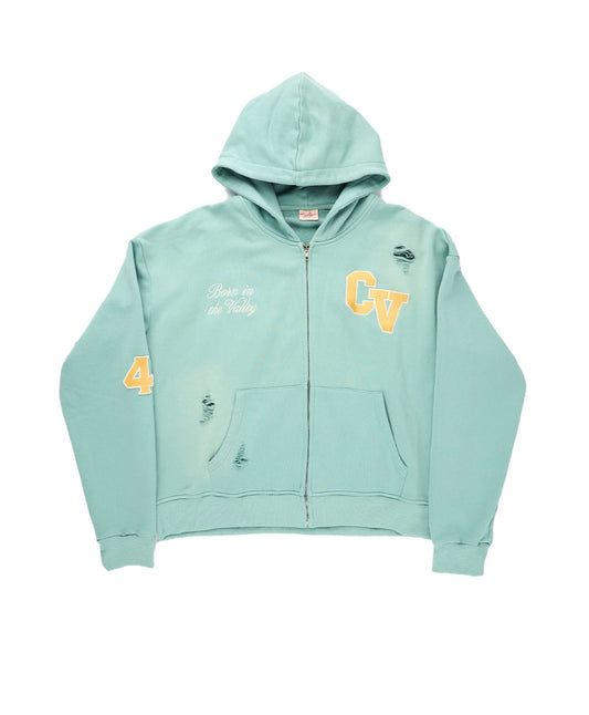 AZVA Top Dog Zip Up Hoodie - new with tags