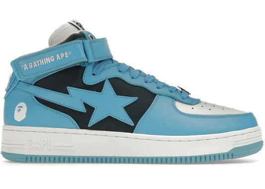 A Bathing Ape Bape Sta Mid Sax (2022) - Used / rep box