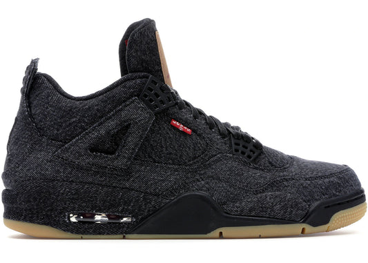 Jordan 4 Retro Levi's Black (Levi's Tag) - Used/Worn