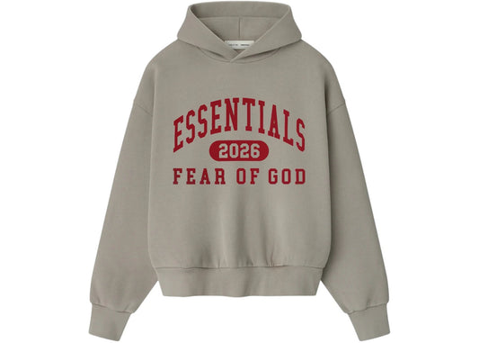 Fear of God Essentials Classic Hoodie Smoke Grey - new with tags