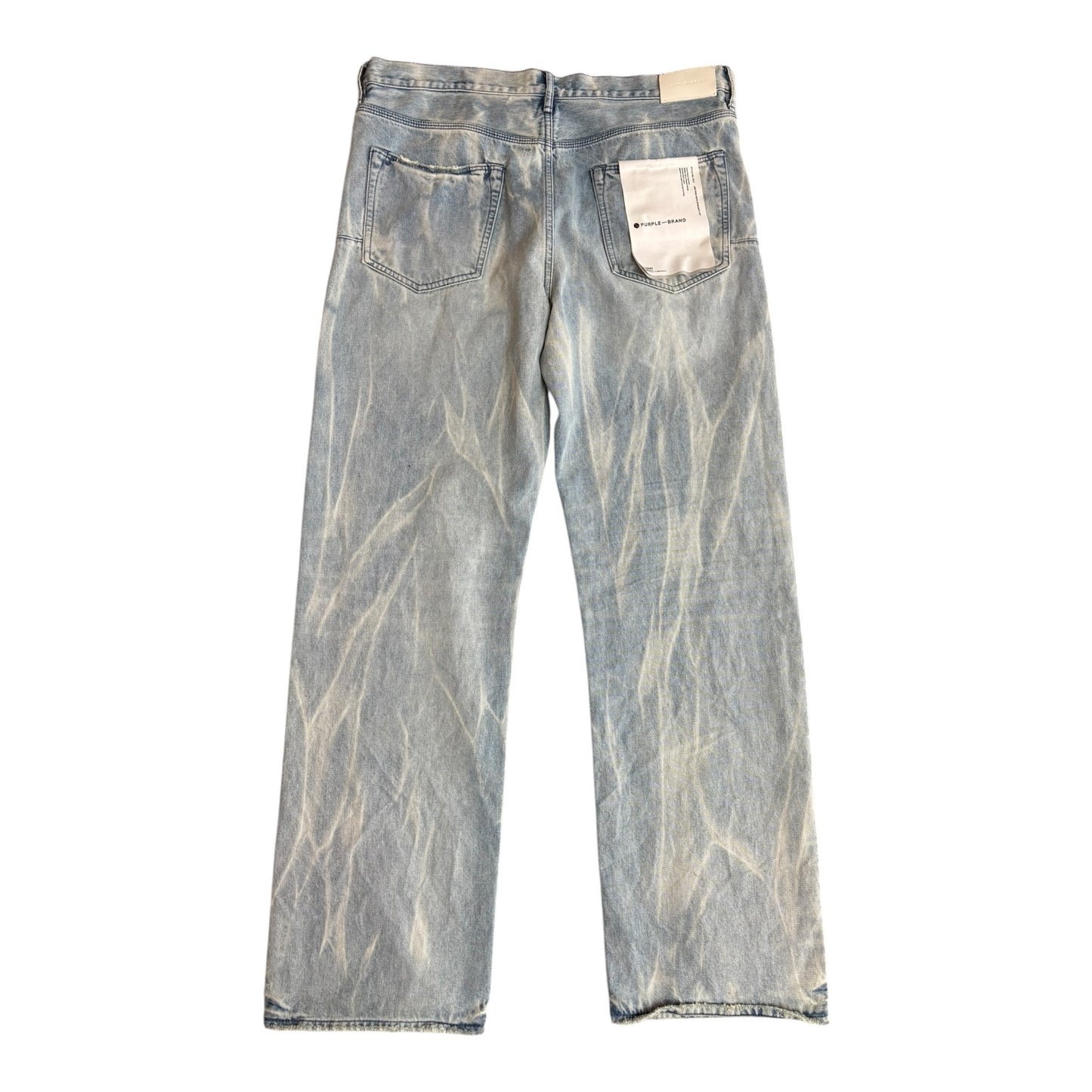 Purple Brand Light Indigo Baggy Denim Jeans - new with tags