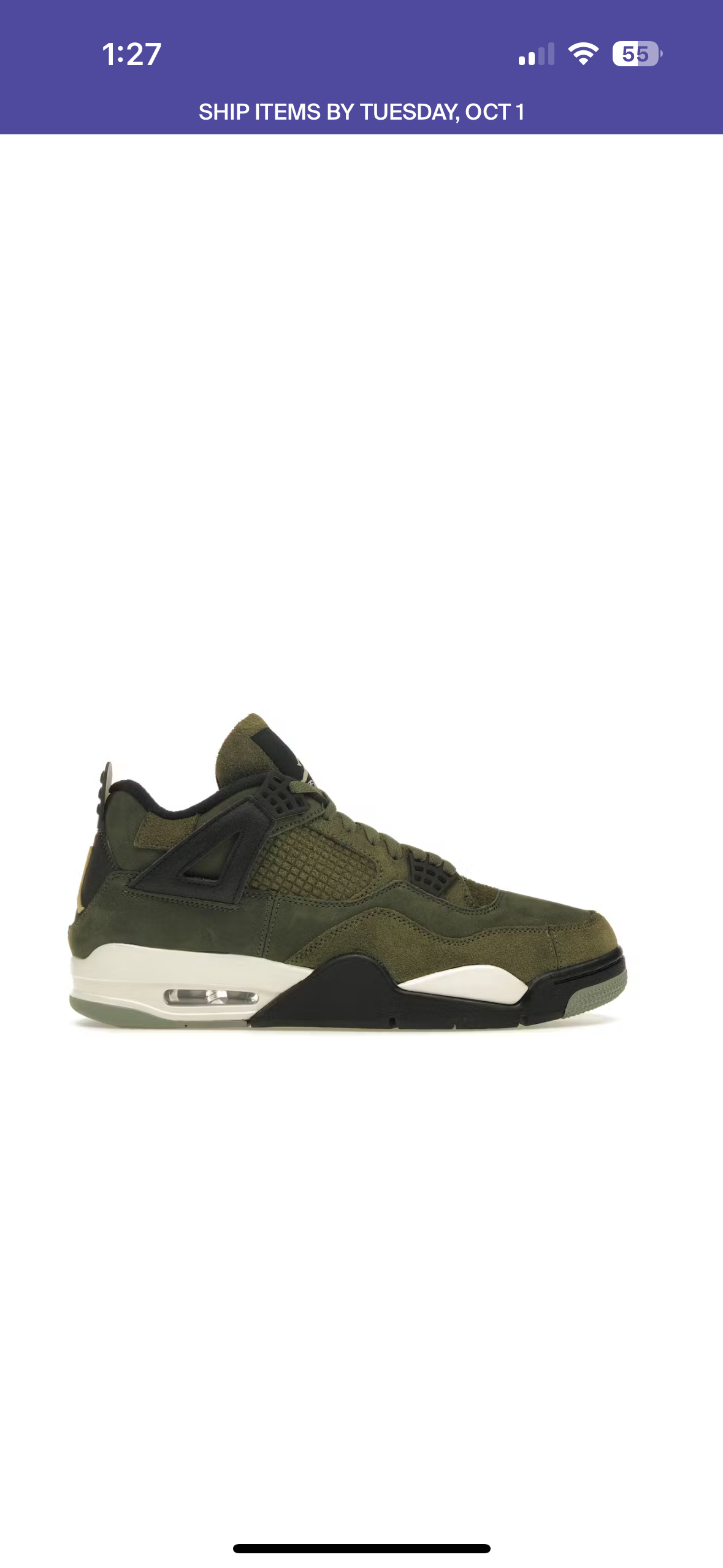 Jordan 4 Retro SE Craft Medium Olive