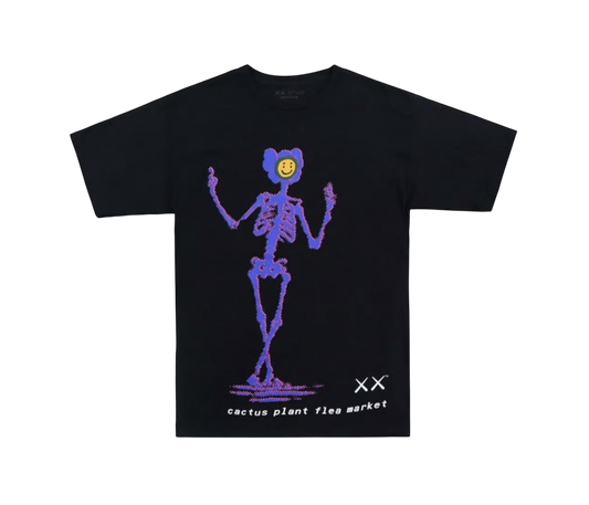Kaws x Cactus Plant Flea Market tee black