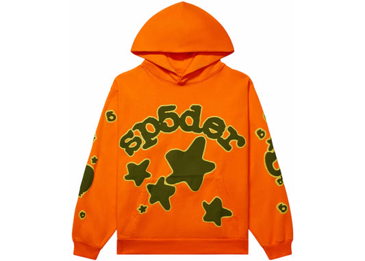 Sp5der Beluga Hoodie Orange - Used/Worn