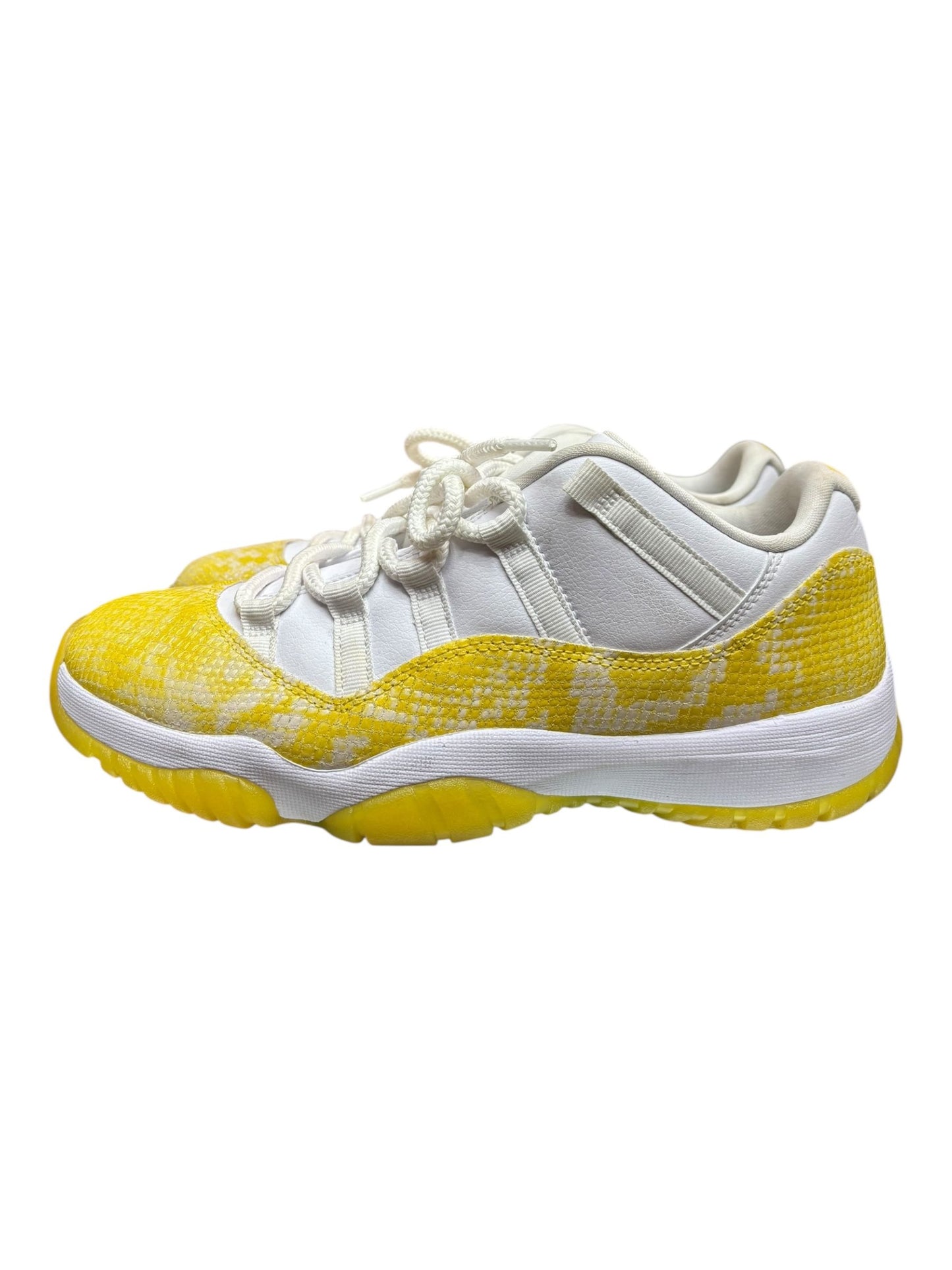 Jordan 11 Retro Low Yellow Snakeskin (Women's) Size 8.5M - Used / rep box