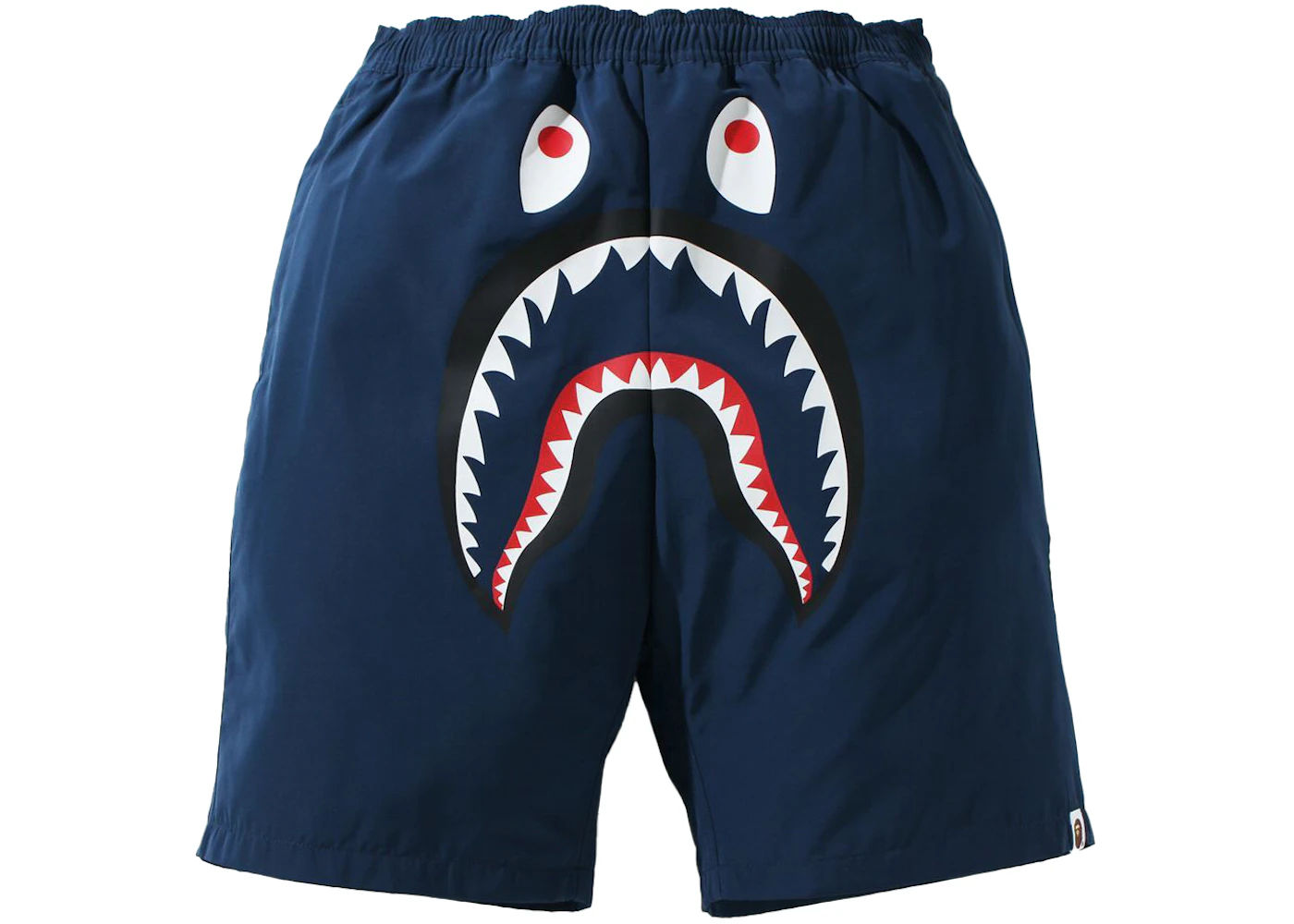 BAPE Shark Beach Shorts (SS21) Navy - Used/Worn