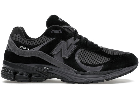 New Balance 2002R Black Dark Grey - Used/Worn