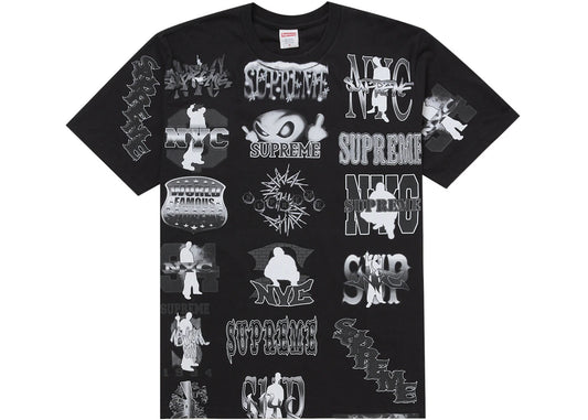 Supreme Flash Tee Black