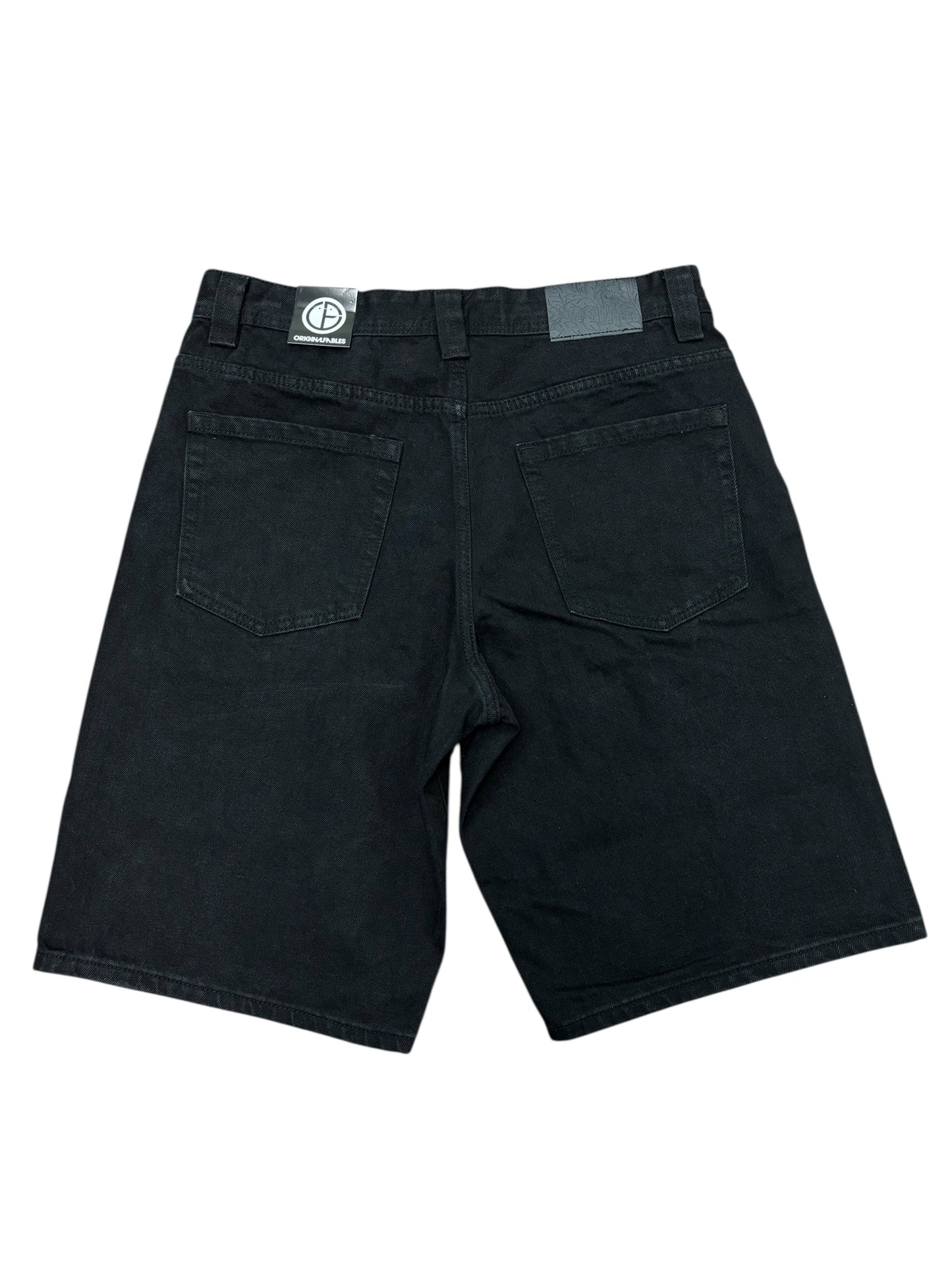 Original fables Black Baggy Jorts