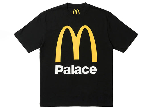 Palace x McDonald's Logo T-shirt Black