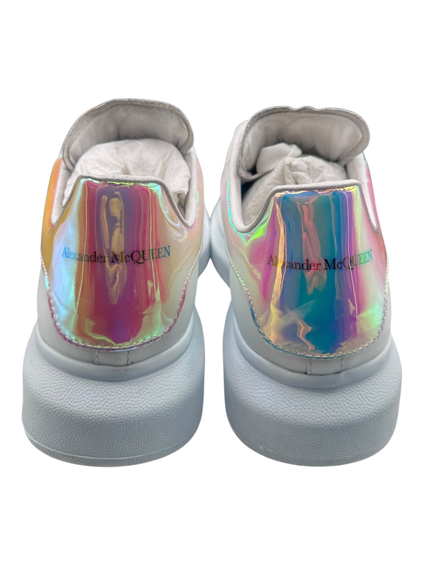 Alexander McQueen Oversized Iridescent White size 9 - Used/Worn