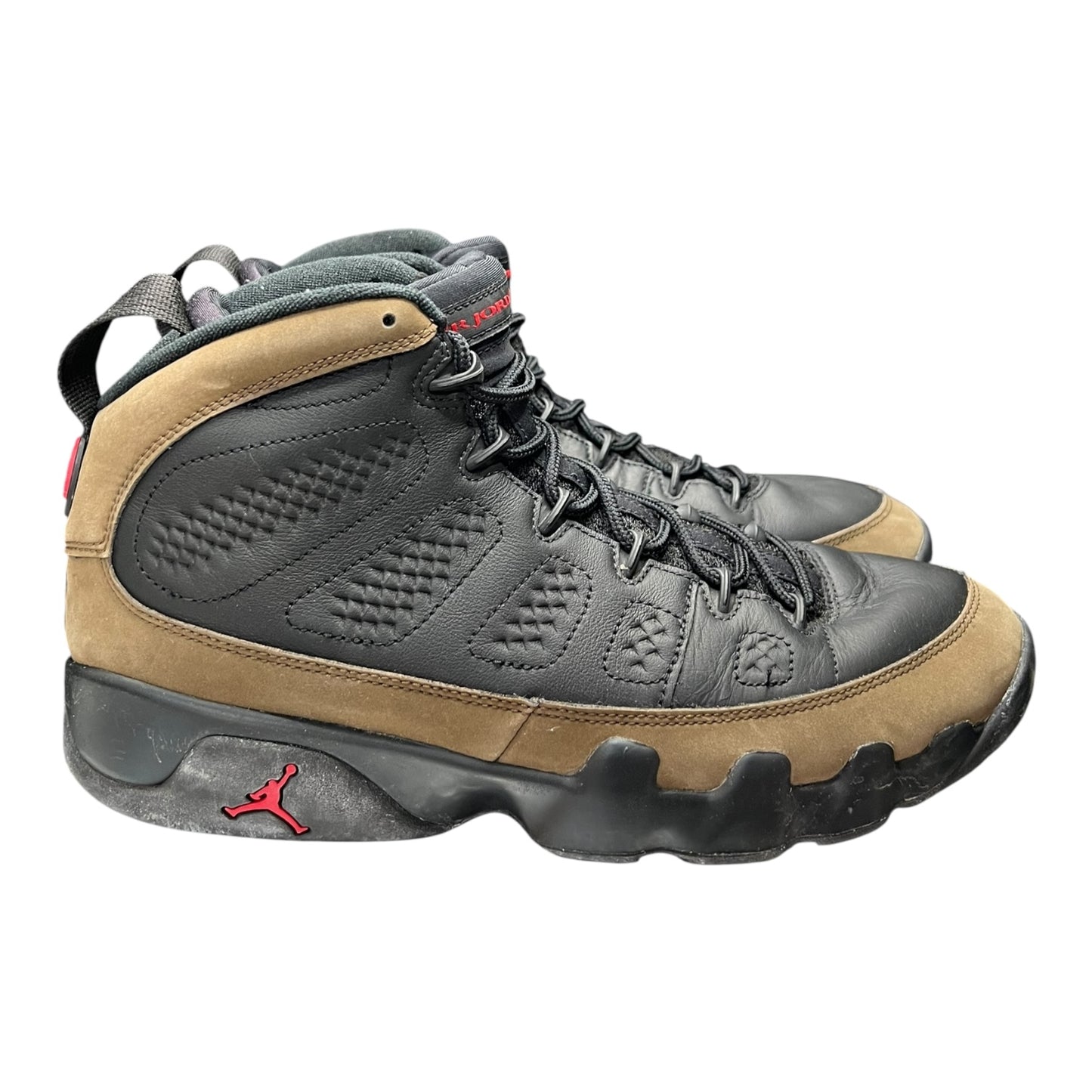 Jordan 9 Retro Olive (2024) size 10.5 - Used / rep box
