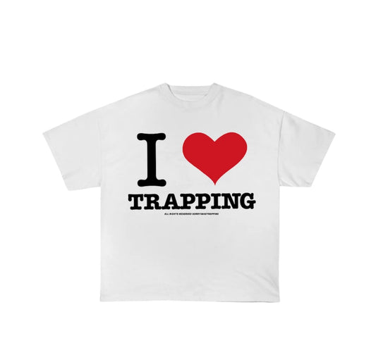 SIWT I heart trapping tee