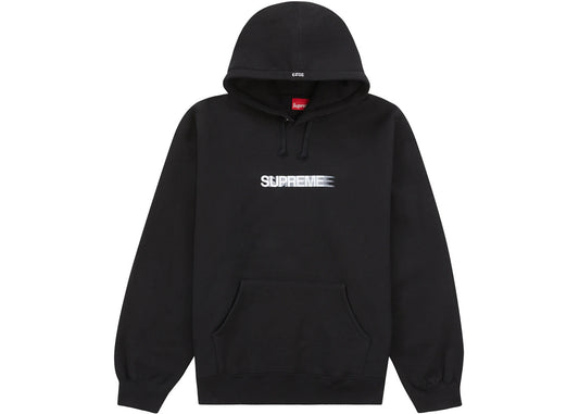 Supreme Motion Logo Hooded Sweatshirt (SS23) Black - Used/Worn