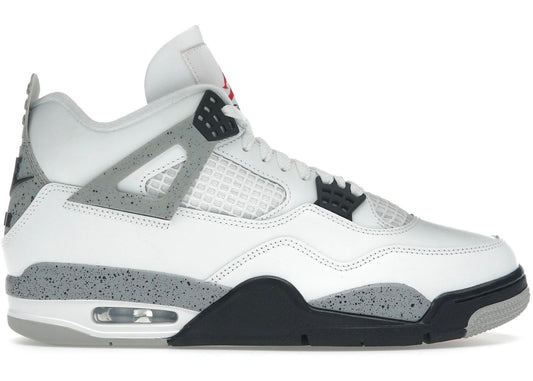 Jordan 4 Retro White Cement (2025) Size 9.5 - Used/Worn