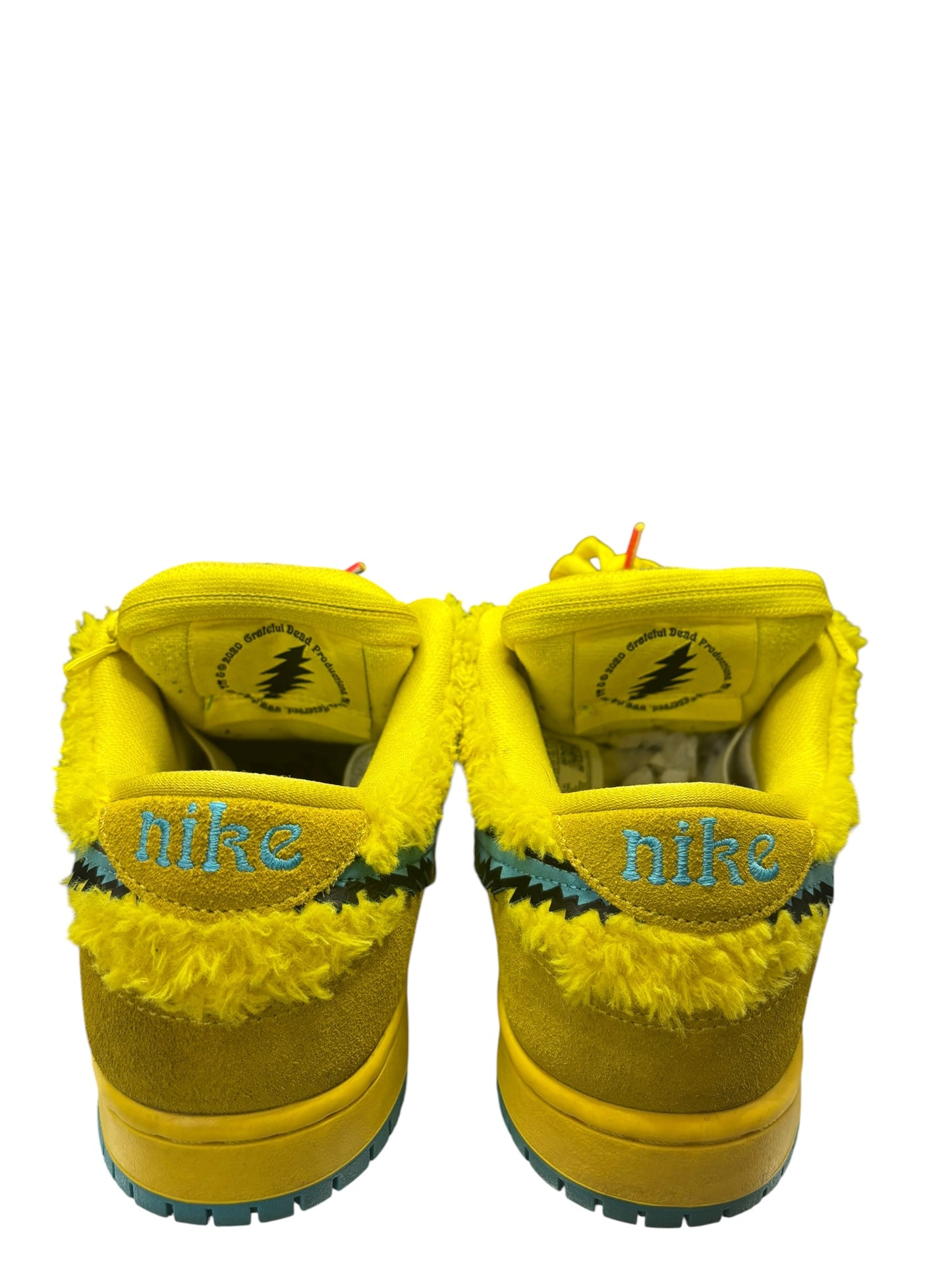 Nike SB Dunk Low Grateful Dead Bears Opti Yellow size 8.5 - Used/Worn