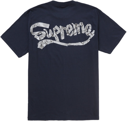 Supreme Tape Tee Navy