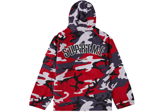 Supreme Nike Arc Corduroy Hooded Jacket Red Camo - Used/Worn