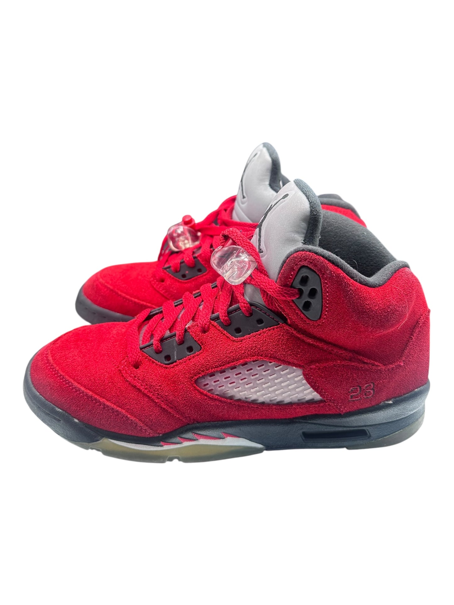 Jordan 5 Retro Raging Bull Red (2021) (GS) size 7y - Used/Worn