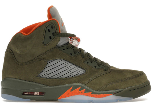 Jordan 5 Retro Olive (2024) Size 9 - Used / rep box