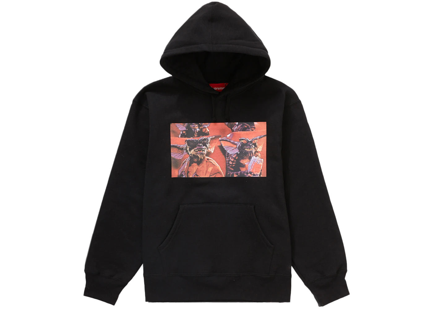 Supreme Gremlins Hooded Sweatshirt Black - Used/Worn