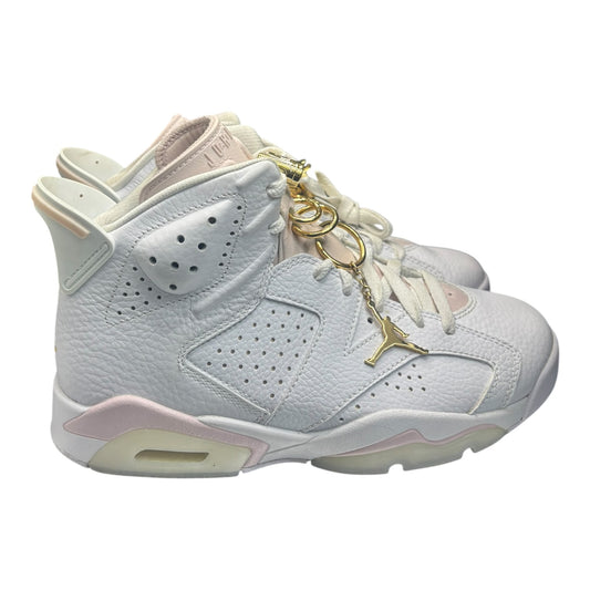 Jordan 6 Retro Gold Hoops (Women's) szie 6.5M - Used/Worn