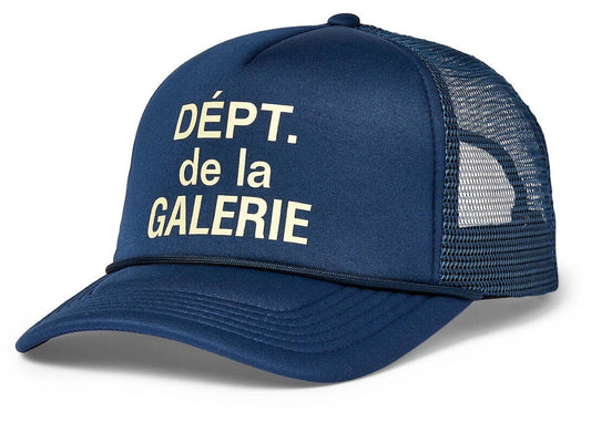 Gallery Dept. French Logo Trucker Hat Navy - Used/Worn