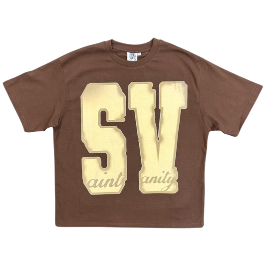 Saint Vanity SV Tee Brown