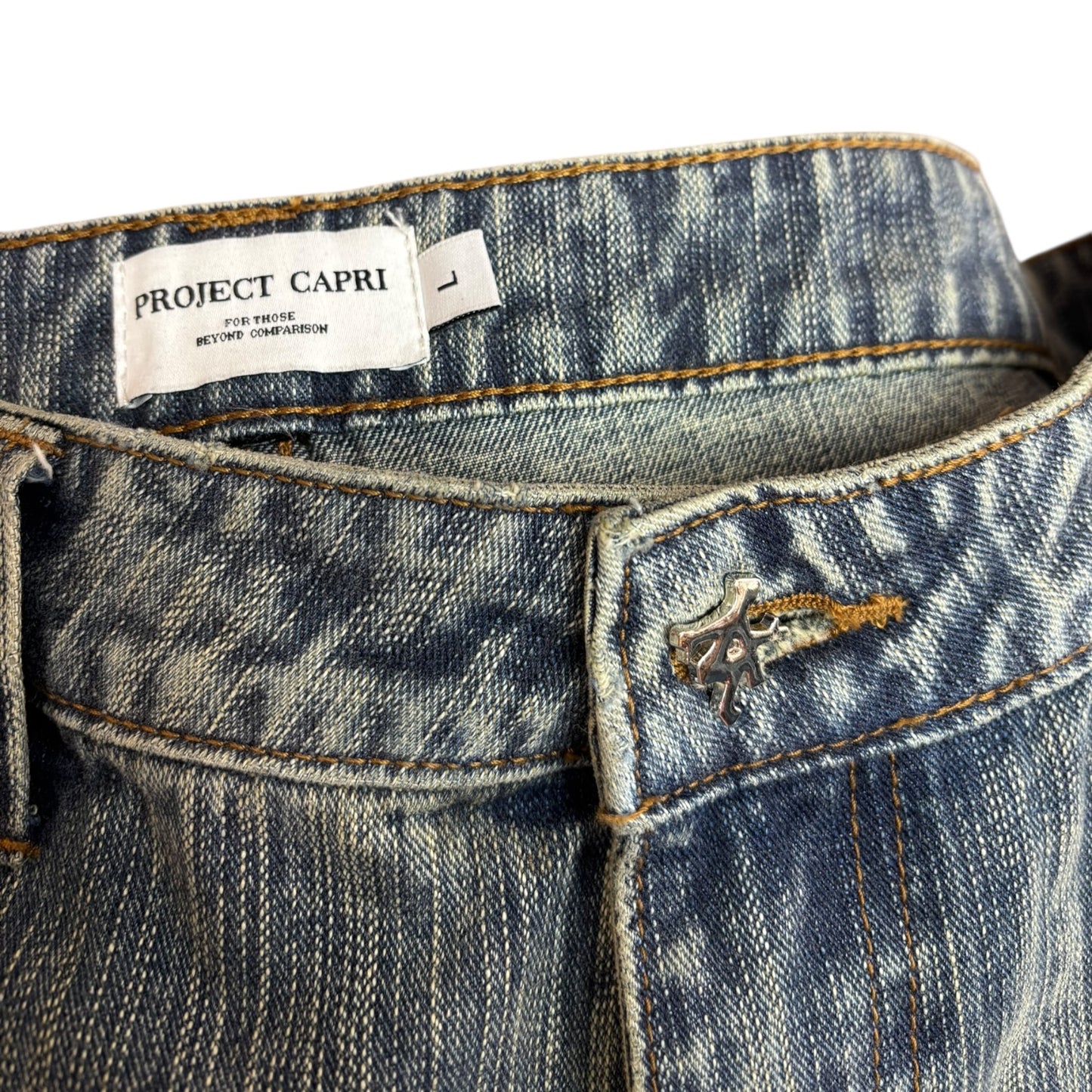 Project Capri Essential Capri Japenese Denim - new with tags