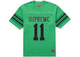 Supreme Studded S/S Football Top Green