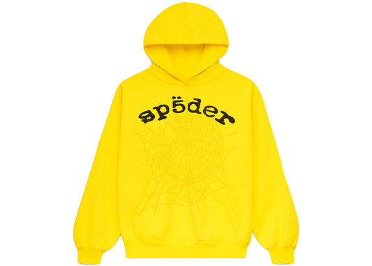 Sp5der Legacy Hoodie Yellow - new with tags