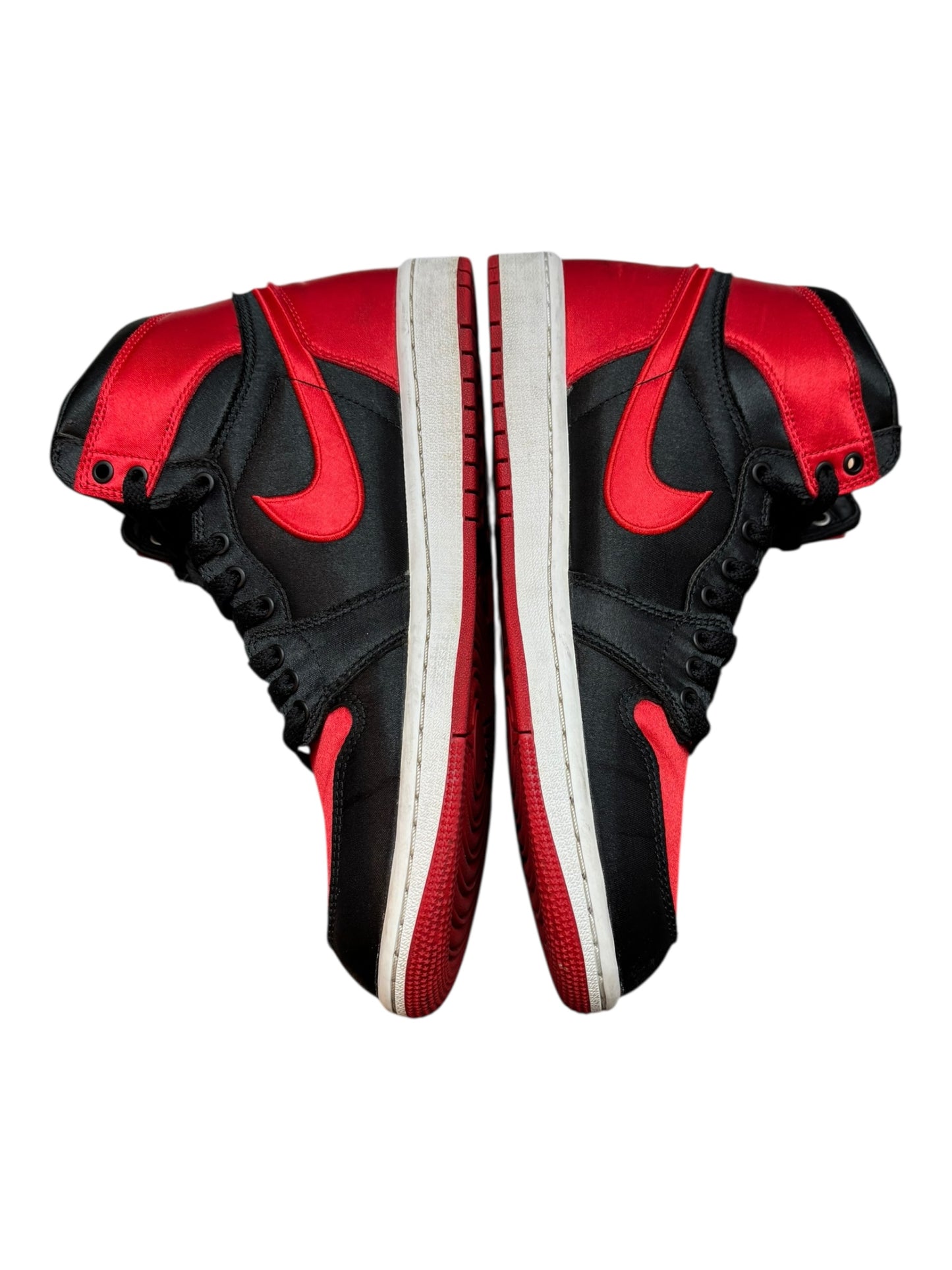 Jordan 1 Retro High OG Satin Bred (Women's) - Used/Worn