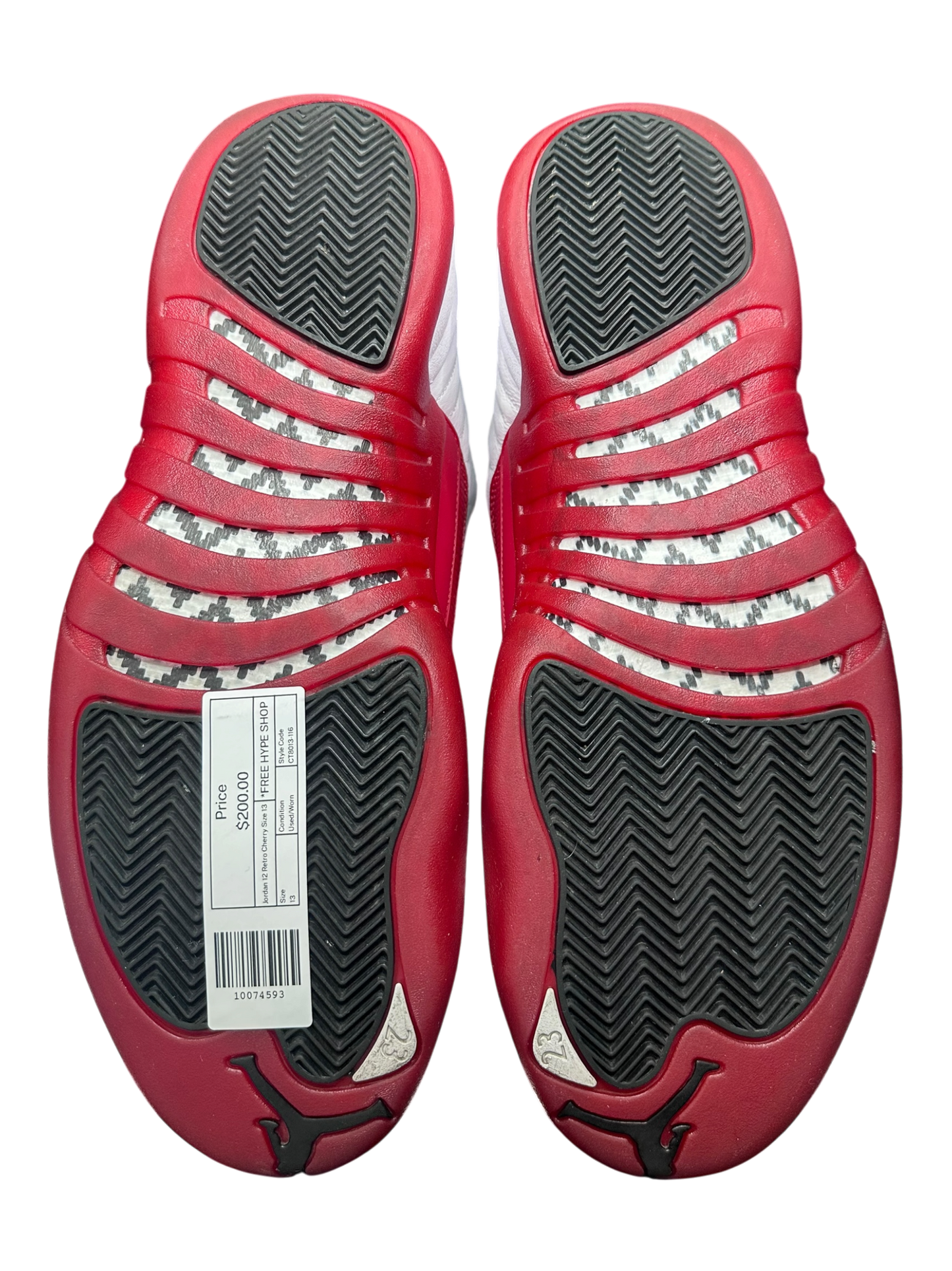 Jordan 12 Retro Cherry Size 13 - Used/Worn