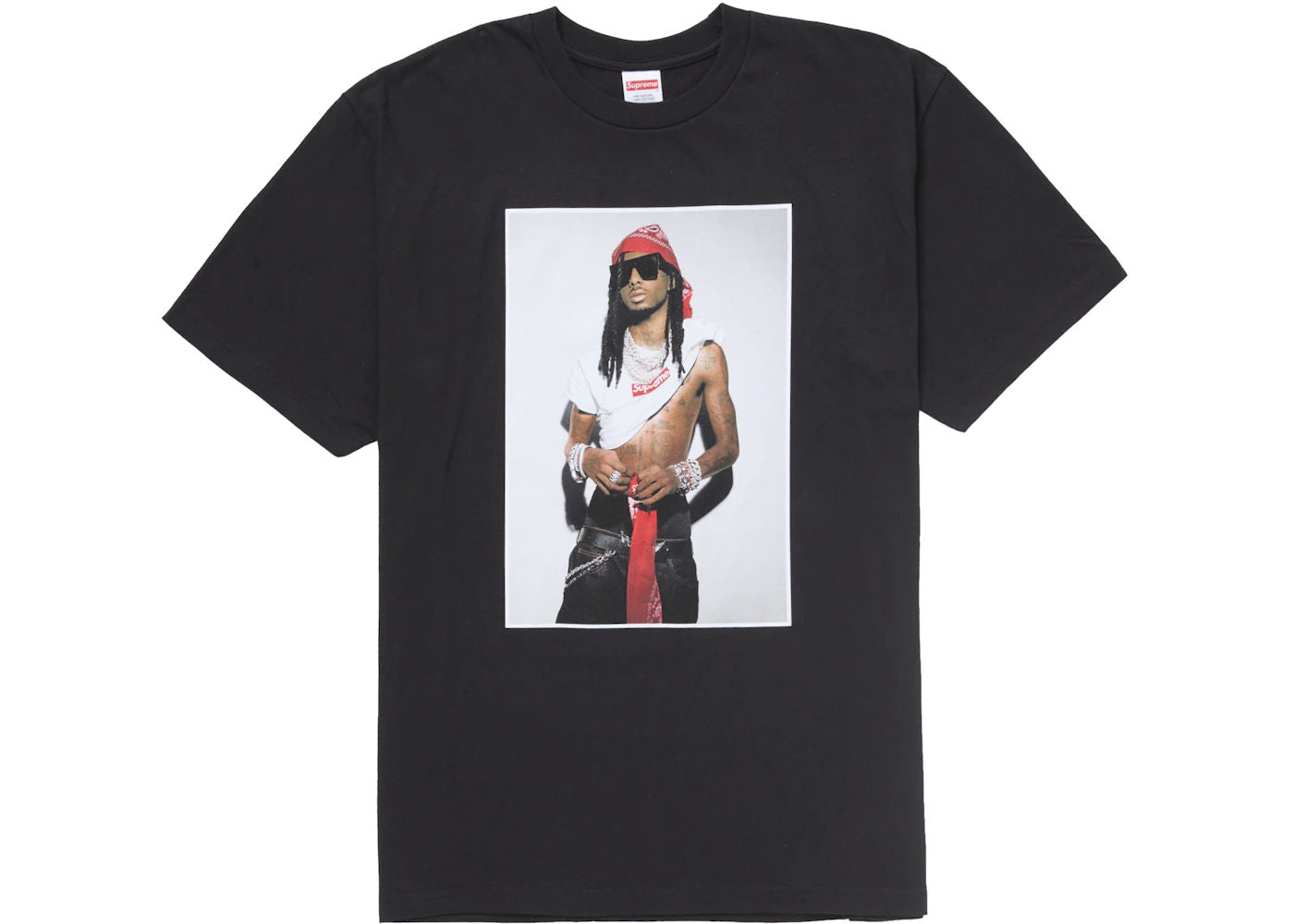 Supreme Playboi Carti Tee Black - Like New